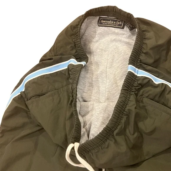 Vintage 90s Y2K Abercrombie & Fitch Track Jogger Pants - Picture 5 of 9